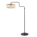 Steinhauer Standerlampe BREEZA BEACH 1-flamme E27 IP20, sort dæmpbar
