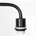 Steinhauer Standerlampe BLOEBA E27 IP20, dæmpbar