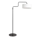 Steinhauer Standerlampe BLOEBA 1-flamme E27 IP20, sort dæmpbar