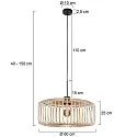 Steinhauer Pendel SPARKLED LIGHT E27 IP20, dæmpbar