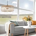 Steinhauer Pendel SPARKLED LIGHT E27 IP20, dæmpbar