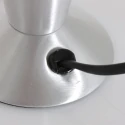 Mexlite Bordlampe VOLCAN 1-flamme IP20, stål 