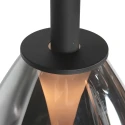 Pendel GLIMSY 5-flammer IP20, sort dæmpbar