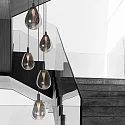 Steinhauer pendant luminaire GLIMSY IP20, dimmable