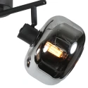 Mexlite Væglampe TENEBRIS 2-flammer E14 IP20, sort dæmpbar