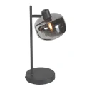 Mexlite table lamp TENEBRIS 1 flame E14 IP20, black dimmable