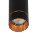 Steinhauer Pendel DOWNLUME 1-flamme GU10 IP20, sort dæmpbar