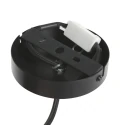 Steinhauer Pendel DOWNLUME 1-flamme GU10 IP20, sort dæmpbar
