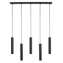 Steinhauer Pendel DOWNLUME 5-flammer GU10 IP20, sort dæmpbar