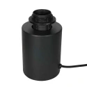 Mexlite Bordlampe AURELIO 1-flamme E27 IP20, sort dæmpbar