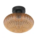 Loftlampe AURELIO 1-flamme E27 IP20, sort dæmpbar