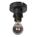 Mexlite Loftlampe AURELIO 1-flamme E27 IP20, sort dæmpbar