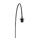 anne light & home Standerlampe CURVE E27 IP20, dæmpbar