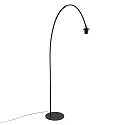 anne light & home Standerlampe CURVE E27 IP20, dæmpbar