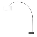 anne light & home floor lamp CURVE E27 IP20, dimmable