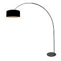 anne light & home Standerlampe CURVE E27 IP20, dæmpbar