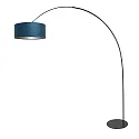 anne light & home Standerlampe CURVE E27 IP20, dæmpbar