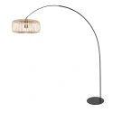 anne light & home Buelampe CURVE 1-flamme E27 IP20, sort dæmpbar
