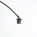 anne light & home Buelampe CURVE 1-flamme E27 IP20, sort dæmpbar
