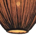 Mexlite Pendel SILURA 5-flammer E27 IP20, sort dæmpbar