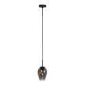 Mexlite pendant luminaire DROVIA 1 flame E27 IP20, black dimmable