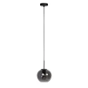 Mexlite pendant luminaire SFERIO 1 flame E27 IP20, black dimmable