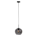 Mexlite pendant luminaire HALOSWAP 1 flame E27 IP20, black dimmable