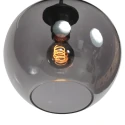 Mexlite pendant luminaire HALOSWAP 1 flame E27 IP20, black dimmable