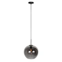 Mexlite pendant luminaire SFERIO 1 flame E27 IP20, black dimmable