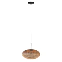 Mexlite Pendel AURELIO 1-flamme E27 IP20, sort dæmpbar