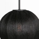 Mexlite Pendel SILURA 1-flamme E27 IP20, sort dæmpbar