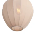 Mexlite Pendel SILURA 1-flamme E27 IP20, creme dæmpbar