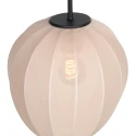 Mexlite Pendel SILURA 1-flamme E27 IP20, creme dæmpbar