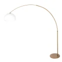 Steinhauer floor lamp SPARKLED LIGHT 1 flame E27 IP20, bronze dimmable