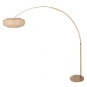 Steinhauer Buelampe MAZE NATURAL 1-flamme E27 IP20, bronze dæmpbar