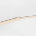 floor lamp SPARKLED LIGHT 1 flame E27 IP20, creme dimmable