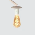 Steinhauer floor lamp SPARKLED LIGHT 1 flame E27 IP20, creme dimmable