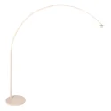 Steinhauer floor lamp SPARKLED LIGHT 1 flame E27 IP20, creme dimmable