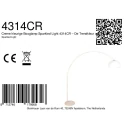Steinhauer floor lamp SPARKLED LIGHT 1 flame E27 IP20, creme dimmable