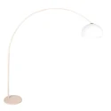 Steinhauer floor lamp SPARKLED LIGHT 1 flame E27 IP20, creme dimmable