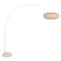 Steinhauer Buelampe MAZE NATURAL 1-flamme E27 IP20, creme dæmpbar