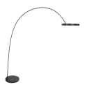 Mexlite floor lamp LUNA-ARC 2 flames IP20, black dimmable