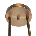 Steinhauer Pendel ANTHEA 2-flammer E27 IP20, bronze dæmpbar