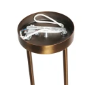 Steinhauer Pendel ANTHEA 2-flammer E27 IP20, bronze dæmpbar