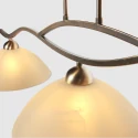 Steinhauer Pendel ANTHEA 3-flammer E27 IP20, bronze dæmpbar
