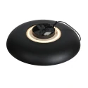 Steinhauer Loftlampe GOLDEN VEIL 2-flammer IP20, sort dæmpbar