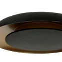 Steinhauer Loftlampe GOLDEN VEIL 2-flammer IP20, sort dæmpbar