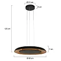 Steinhauer Pendel GOLDEN VEIL IP20, dæmpbar