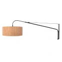 Steinhauer Væglampe ELEGANT CLASSY 1-flamme E27 IP20, sort dæmpbar