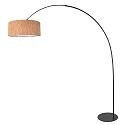 anne light & home floor lamp CURVE E27 IP20, dimmable